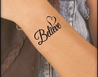 Faith and Love tattoo idea
